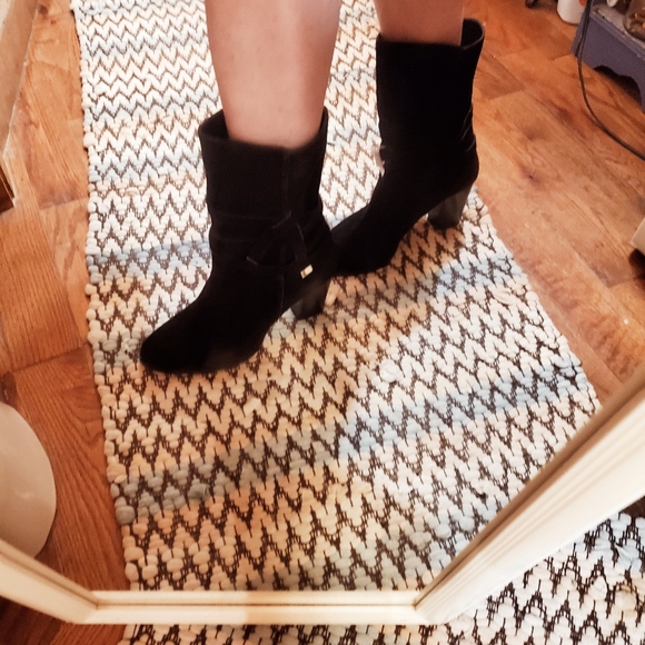 Saks 5th Ave Saxon Boots 9.5 med NASHVILLE Bouige - Picture 12 of 16